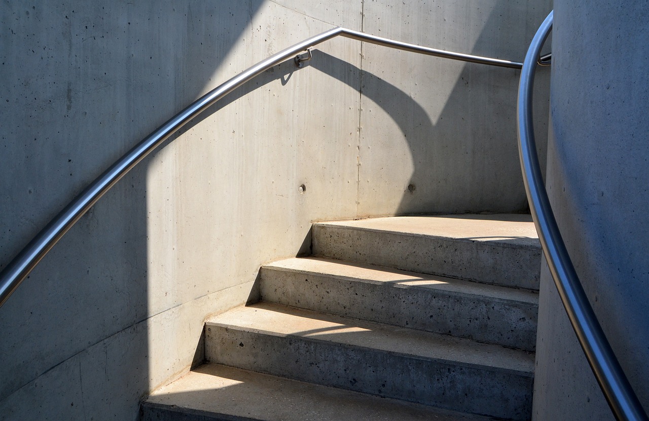 stairs, architecture, structure